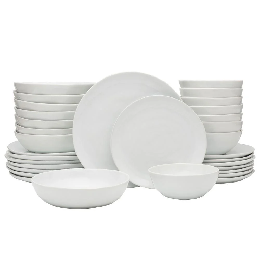 Everyday White® Organic 32 Piece Dinnerware Set, Service for 8 view 2