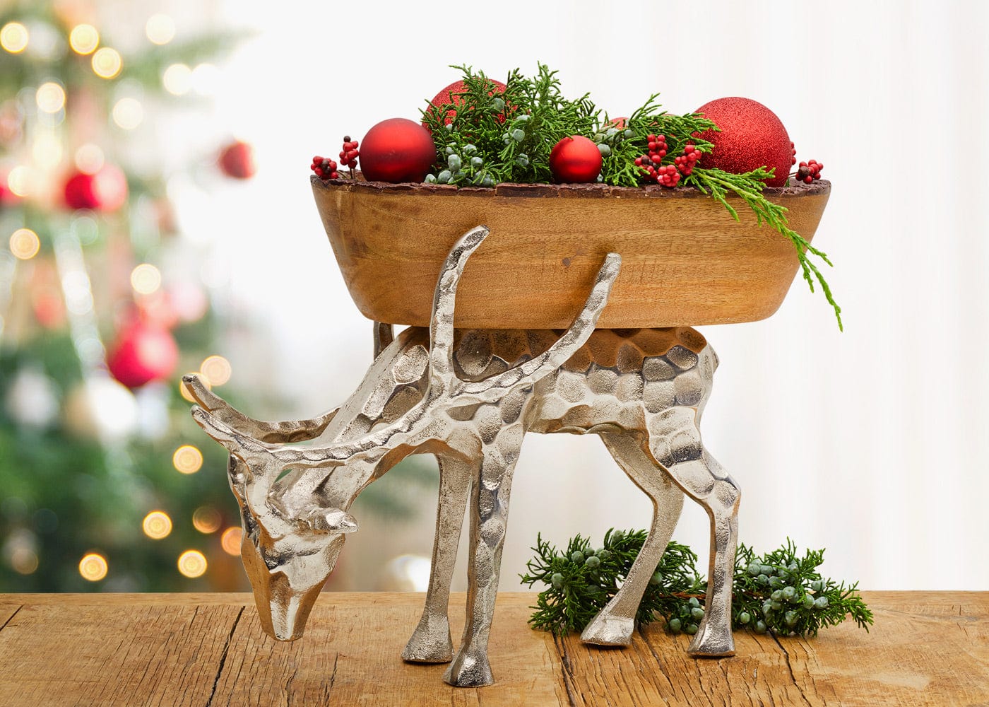 Holiday Hosting Reindeer Serveware